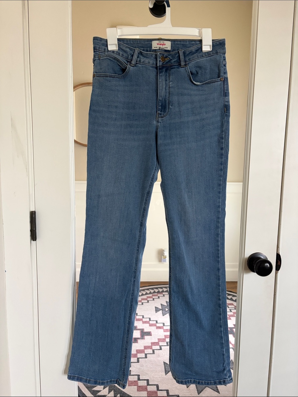Wrangler Women's Medium Blue Flare Jeans